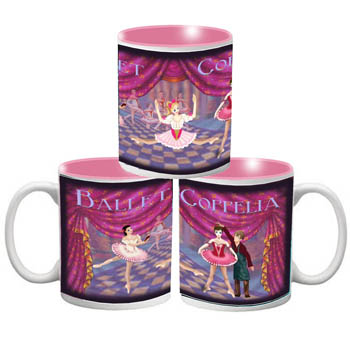 Nutcracker Ballet Mug  COPPELIAW  Coppelia Ballet Wrap Design  